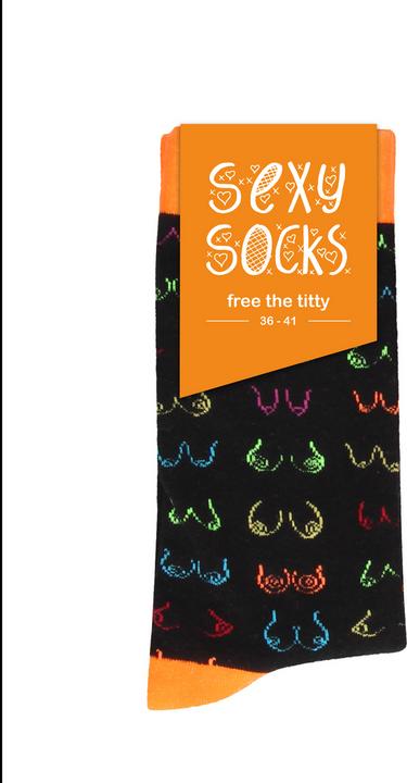 Produktbild Doc Johnson Sexy Socks - Free The Titty (Sonstiges)