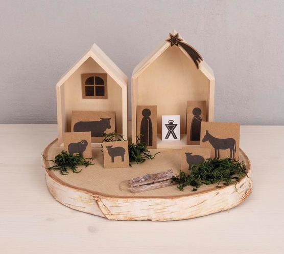 Immagine prodotto Rayher Case con struttura in legno, credito misto FSC