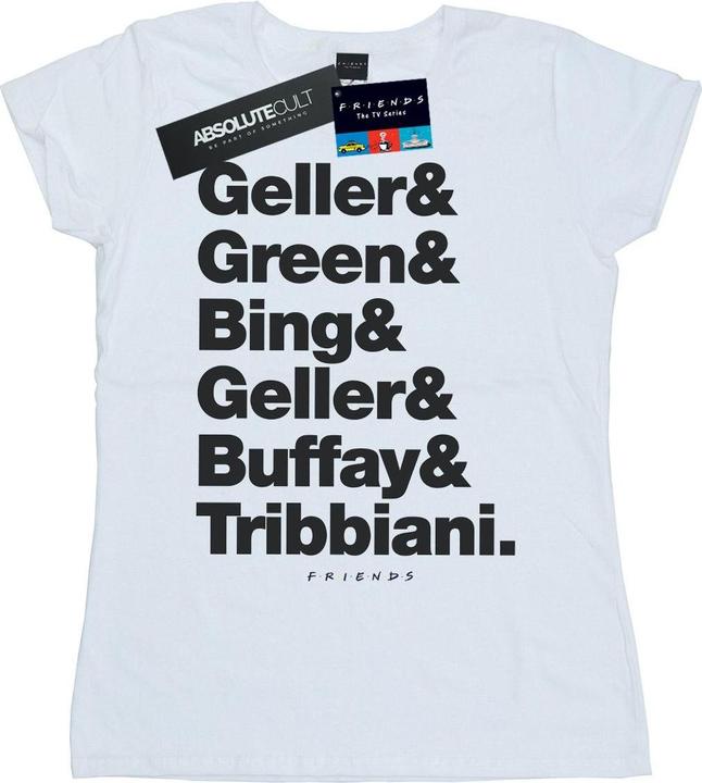 Friends Surnames Text TShirt (XXL)