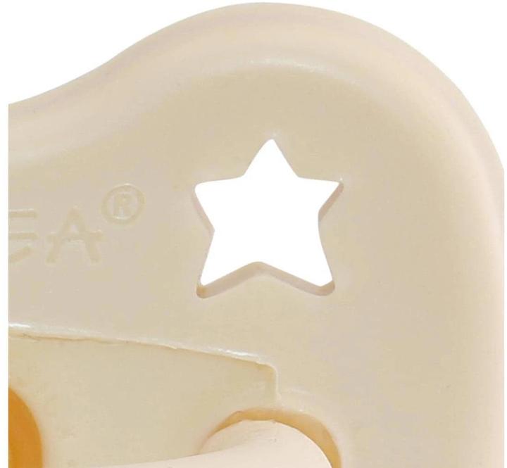 Actual product image Hevea Star and Moon (1 x, from 3 M.)