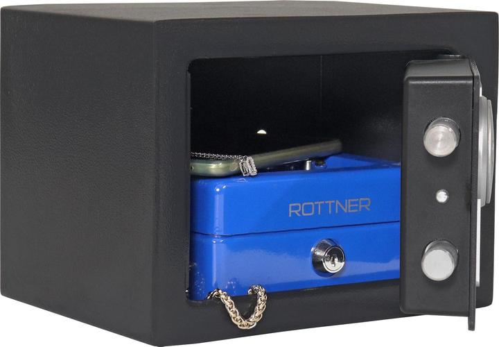 Immagine prodotto Rottner Cassaforte per mobili Jupiter 1 Serratura elettronica Chiave d'emergenza uguale per tutti (4.97 l)