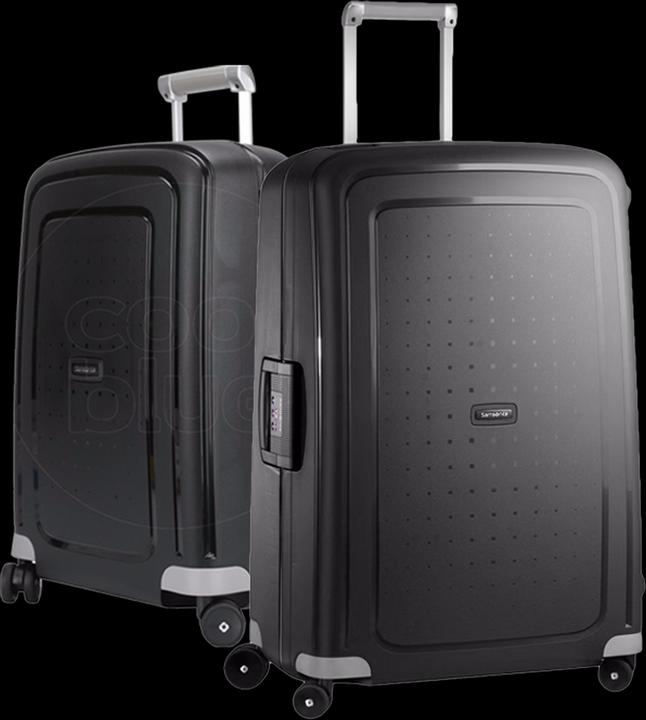 Samsonite S'cure Spinner 75+55 cm Black Kofferset (102 l)
