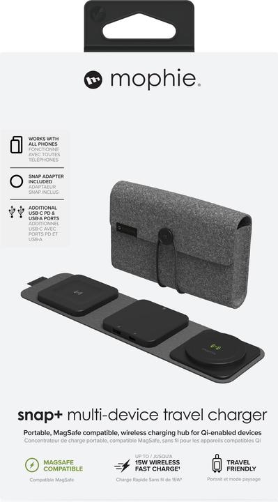 Produktbild Zagg Mophie Snap+ Travel Charger (15 W)