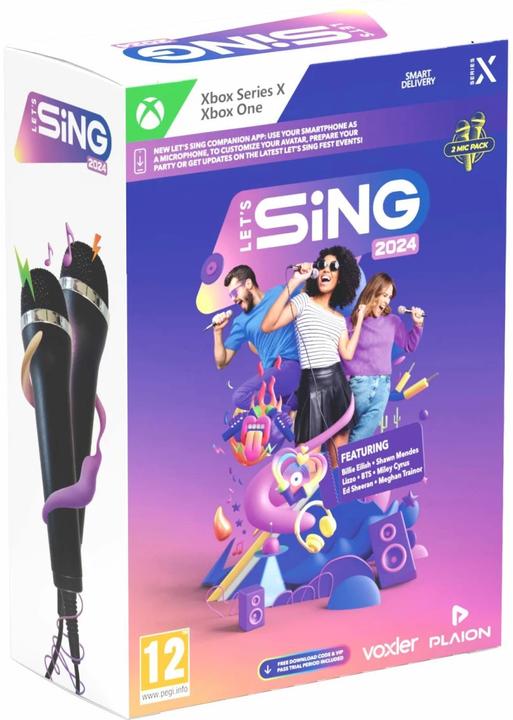 Produktbild Ravenscourt Let's Sing 2024 (Xbox Series X, Xbox One S, EN)