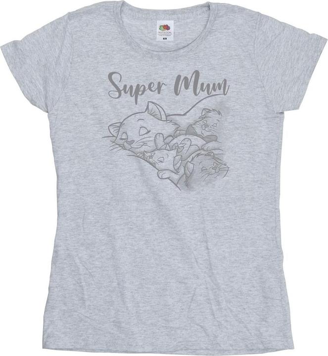 Actual product image Disney Womens/Ladies The Aristocats Marie Super Mum Cotton T-Shirt (XL)