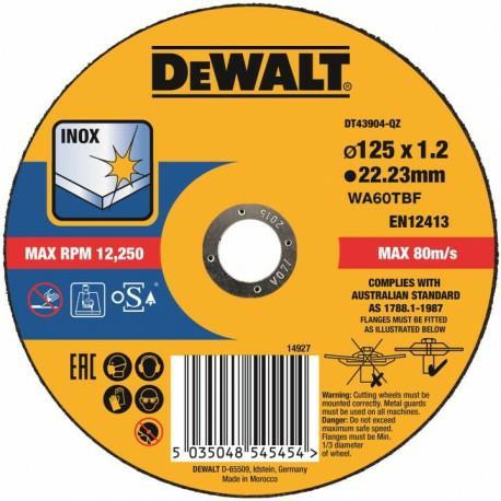Produktbild DeWalt 125 x 1.2mm EXTREME Cutting INOX