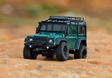 Actual product image Traxxas TRX-4M LR Defender Electric Crawler 4WD 1:18 RTR Green (RTR Ready-to-Run)