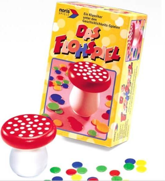 Image du produit Noris Jeu de puces (Allemand, Français, Italien, Anglais)