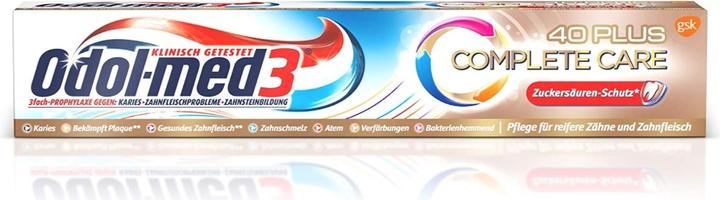 Produktbild Herbal Pharmaceuticals Med 3, komplette Pflege 40 Plus, Zahnpasta, 75 ml (75 ml)