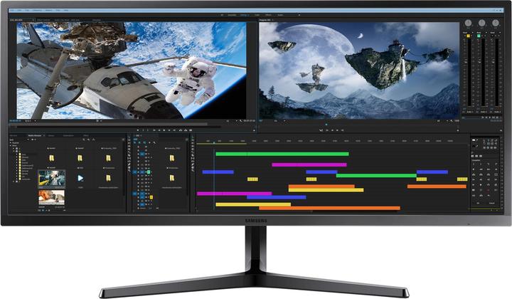 Actual product image Samsung LS34J550WQRXEN (3440 x 1440 pixels, 34")