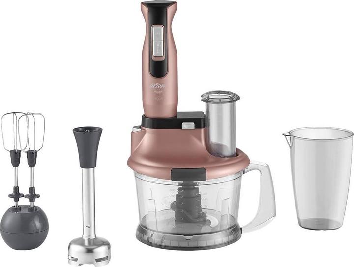 Productafbeelding Arzum AR1103 Staafmixer 1500W met turbofunctie, met ijsvergruizerfunctie, met maatbeker, met blenderkan Ro