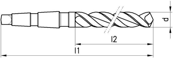 Produktbild Titex Moresekegelbohrer (19 mm)