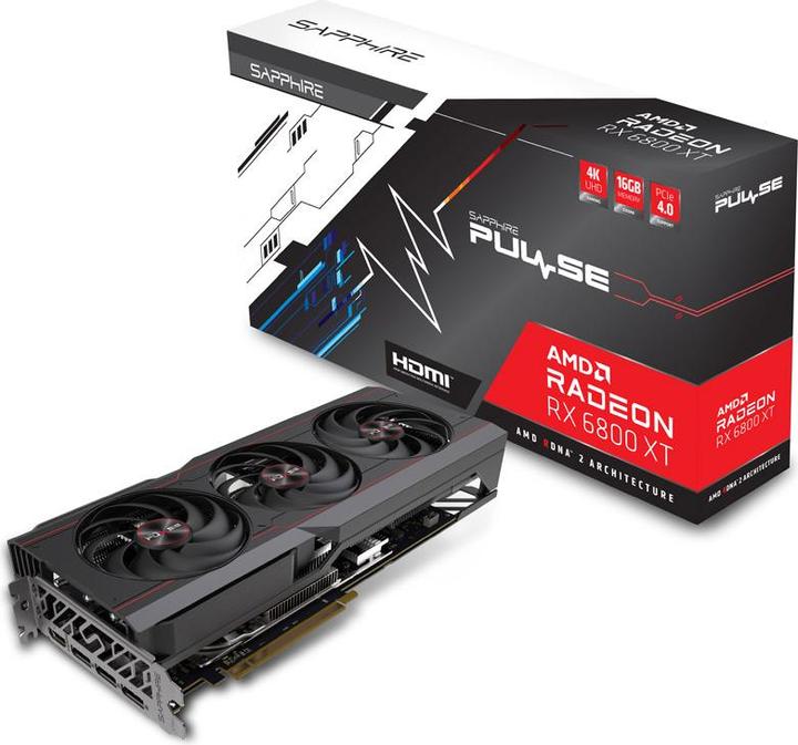 Image du produit Sapphire Pulse Radeon RX 6800 XT Gaming (16 Go)