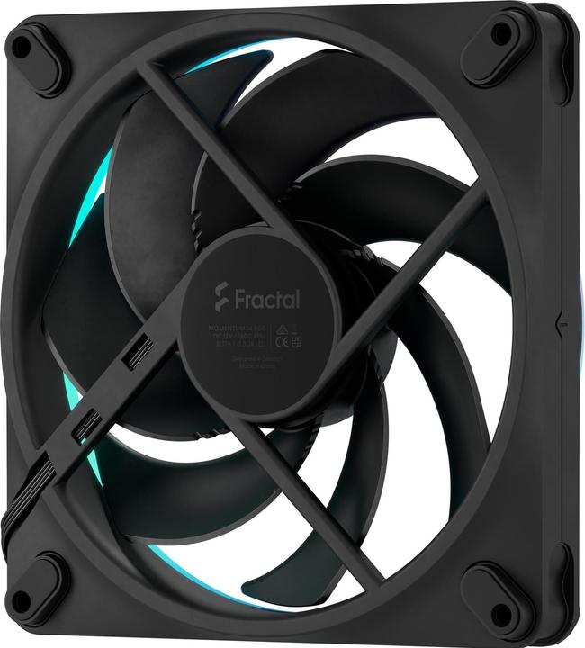 Produktbild Fractal D. Momentum 14 RGB 3-pack Black (140 mm, 3 x)
