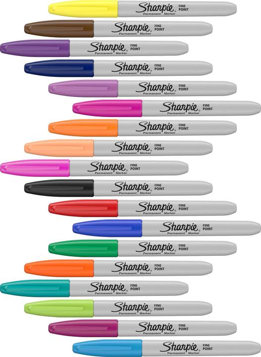 Immagine prodotto Sharpie Set di pennarelli permanenti "Electro Pop (Multicolore, 1 mm, 20 x)