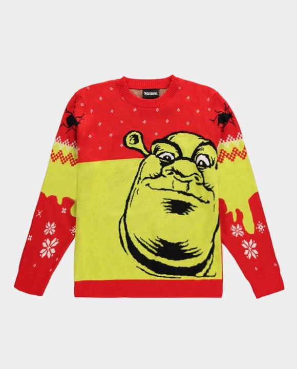 Actual product image Shrek Knitted Christmas Jumper (XL)