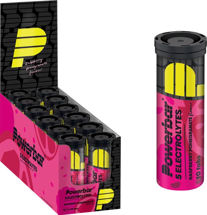 Produktbild Powerbar 5Electrolytes (Himbeere, Granatapfel, 12 x)