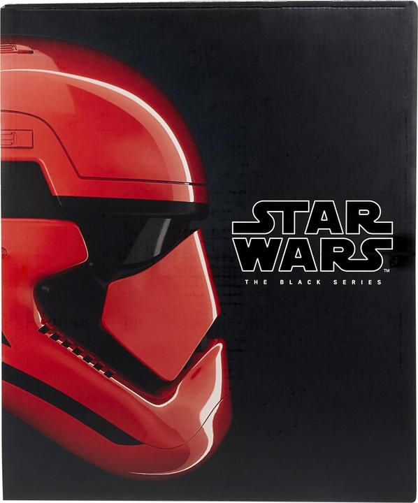 Actual product image Hasbro Star Wars The Black Series Galaxy's Edge Captain Cardinal electronic role-playing helmet
