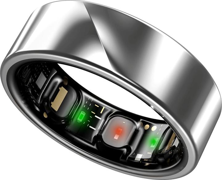 Actual product image Luna Ring Smart Ring (11, Stardust Silver)