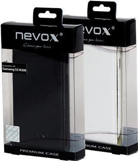 Image du produit Nevox RELINO Case for Samsung Galaxy S3 i9300 i9305 Etui Flip, blanc-vert, sous blister (Samsung Galaxy S3)