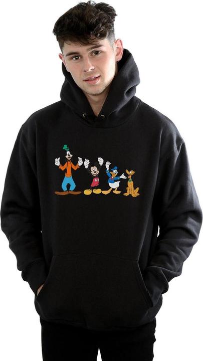 Actual product image Disney Mens Mickey Mouse Friends Hoodie (L)