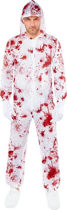Actual product image Amscan Bloody crime scene cleaner men's costume (XL)
