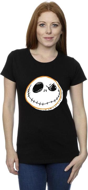 Image du produit Disney - T-shirt THE NIGHTMARE BEFORE CHRISTMAS JACK FACE - Femme (M)