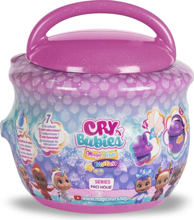 Produktbild TOYS Cry Babies Magische Tränen Fantasy Paci Haus - dunkelrosa