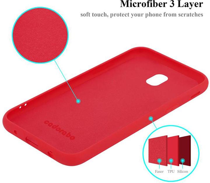 Immagine prodotto Cadorabo Copertura della cassa del silicone liquido TPU (Samsung Galaxy J7 2017)