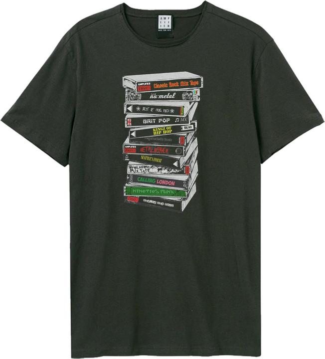 Immagine prodotto Amplified Maglietta unisex per adulti Stack Of Tapes (XL)