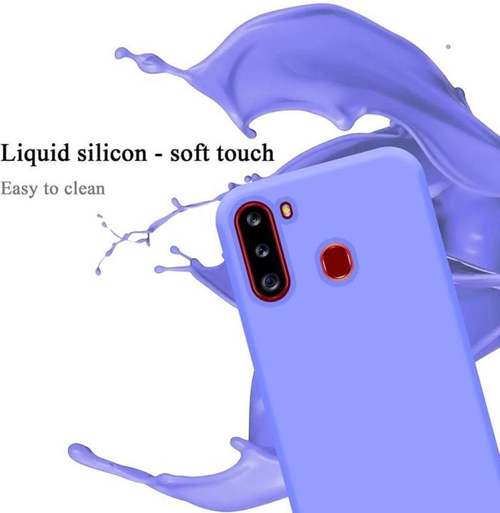 Actual product image Cadorabo TPU Liquid Silicone Case Cover (Samsung Galaxy A21)