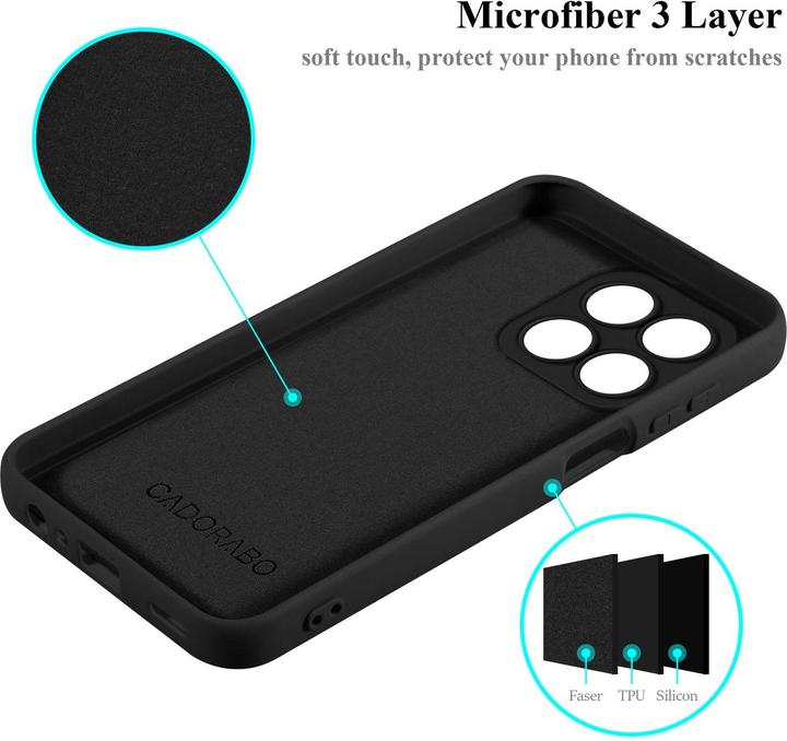Image du produit Cadorabo Housse pour Honor x8a TPU avec protection liquide en silicone (Honor X8a)