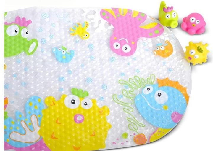 Actual product image Ëscabbo Bath mat set underwater world