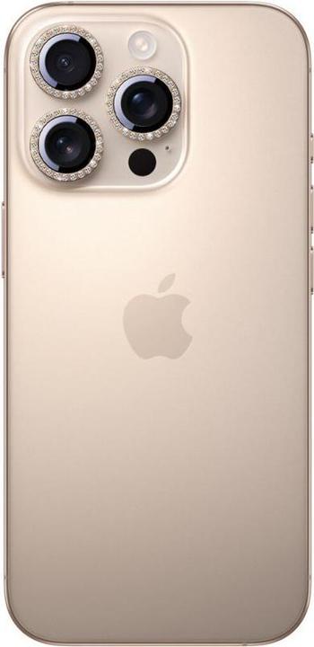 Actual product image Joyroom JR-MSJ0310 Camera Lens Protector for iP16 pro/16 Pro Max-Bronze (1 Piece, Apple iPhone 16 Pro Max, Apple iPhone 16 Pro)