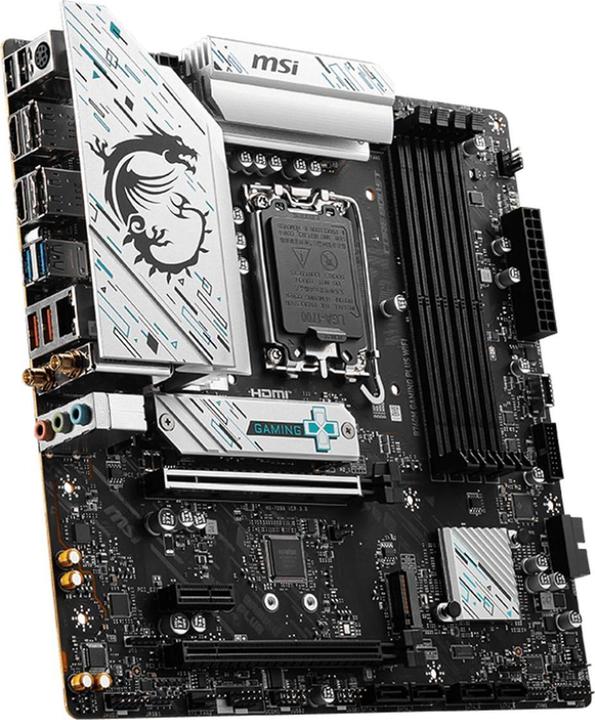 Produktbild MSI B760M GAMING PLUS WIFI (LGA 1700, Intel B760, mATX)