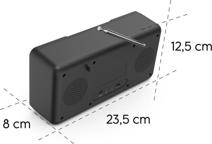 Immagine prodotto Hama DIR10 (Web radio, DAB, FM, Bluetooth, WiFi)
