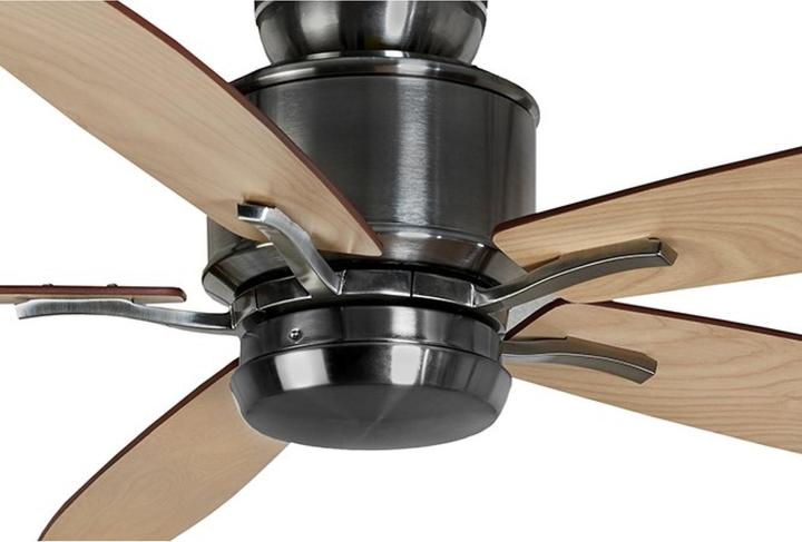 Actual product image Ceiling Fan Prima Nickel 132 cm with LED Lighting