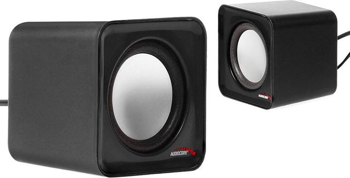 Produktbild Audiocore AC870 B 2-way Black, Grey Wired