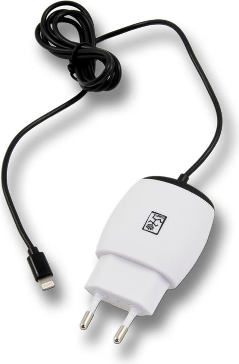 Produktbild 2GO Netz-Ladegerät f.iPhone u. iPad mit Lightning Buchse sw