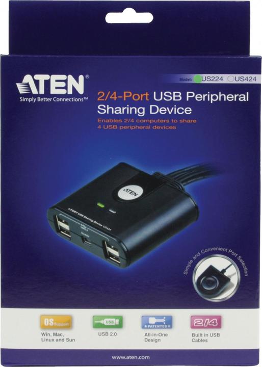 Actual product image Aten Us224