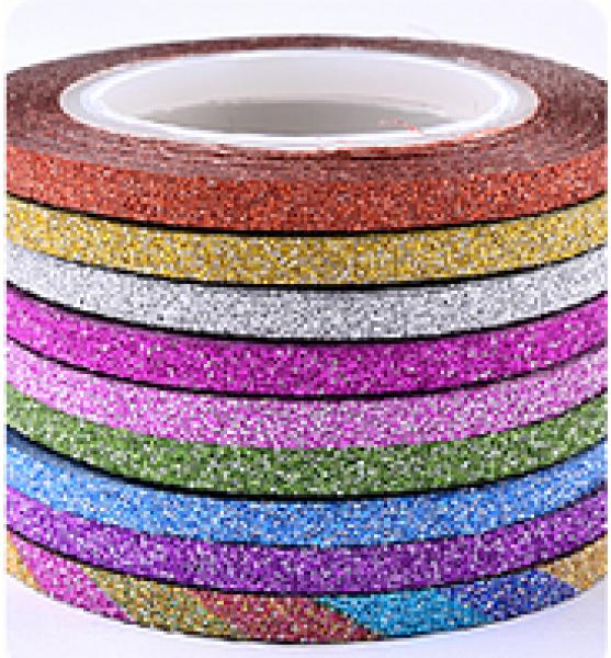 Nagellack24 Nail Art Sticker Selbstklebend Color Mix 3mm
