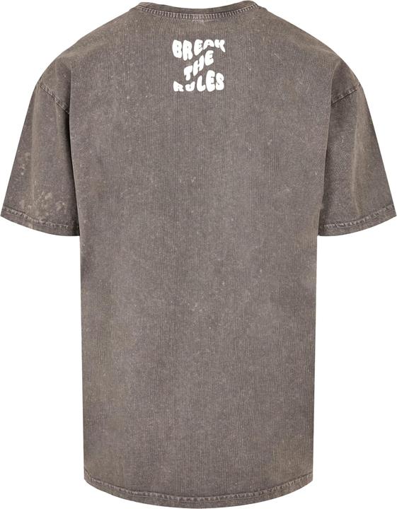 Actual product image Merchcode Break The Rules Acid Washed Heavy Oversized Tee - 113673 (L)