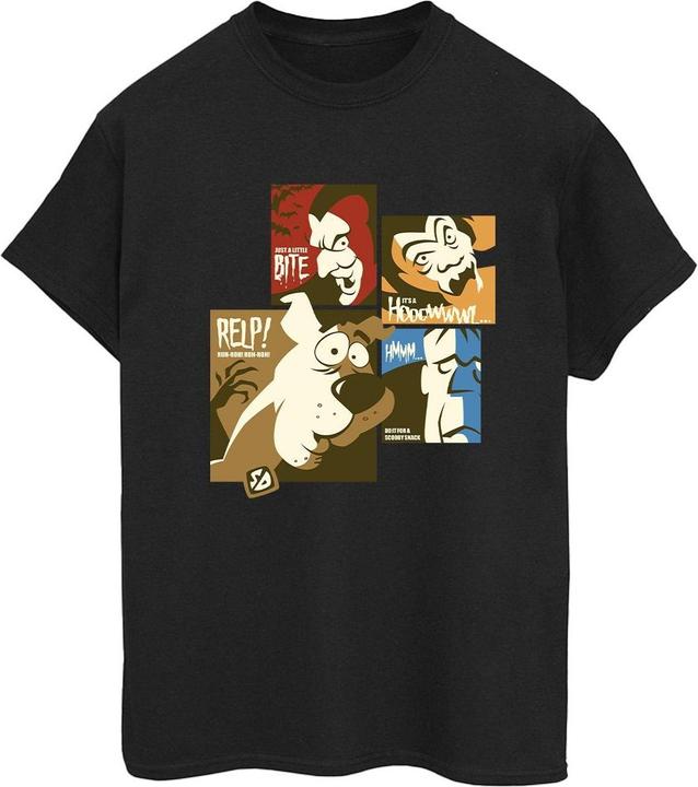 Immagine prodotto Scooby Doo Maglietta Ampia Quadrati Donna (XXL)