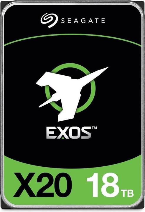 Actual product image Seagate Exos X20 (18 TB, 3.5", CMR)