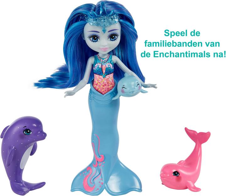 Produktbild Enchantimals Royal Pop Delfinfamilie