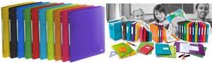 Immagine prodotto Elba Raccoglitore ad anelli "School Life", DIN A4 XL, 4 anelli, larghezza dorso PP: 30 mm, in plastica (A4, 30 mm, 20 Pezzo/i)