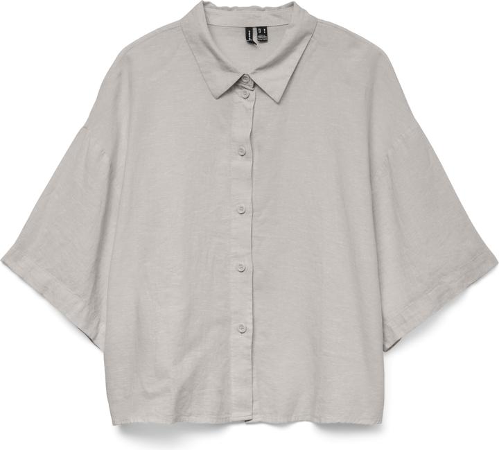 Vero Moda Vmlinn 2/4 Short Shirt Wvn Noos