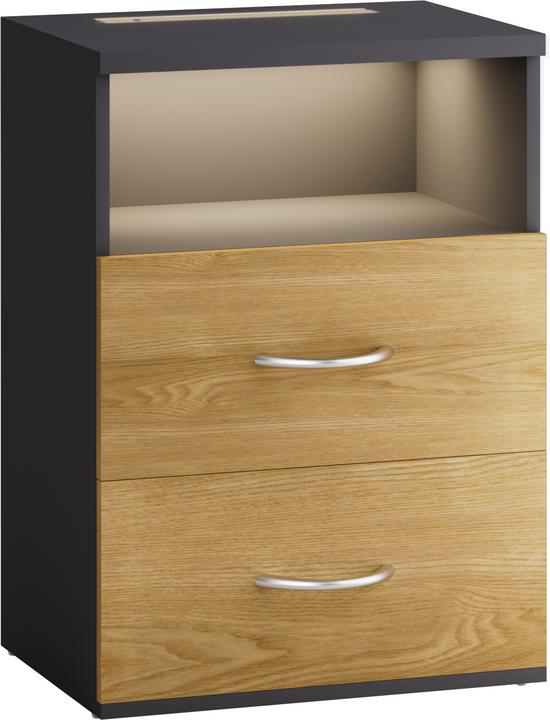 Casaria Table de chevet (39 x 28 x 54 cm)