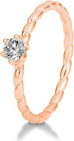 Immagine prodotto Breuning Anello di fidanzamento ritorto (56, 950 Platino)