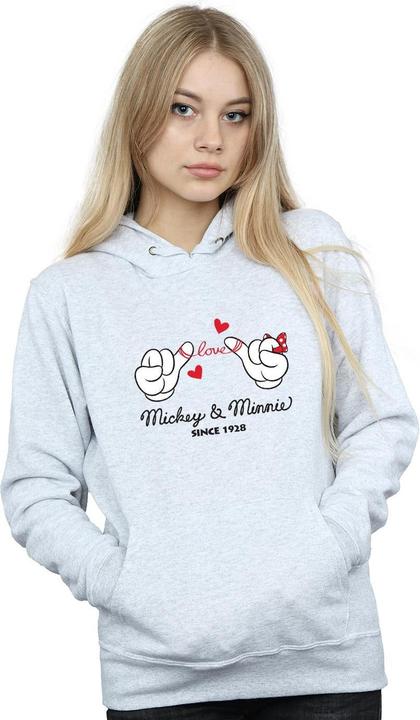 Image du produit Disney - Sweat à capuche MICKEY MOUSE LOVE HANDS - Femme (M)
